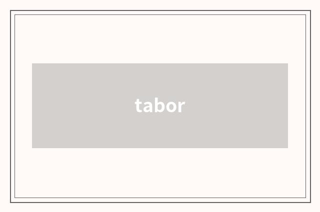 tabor