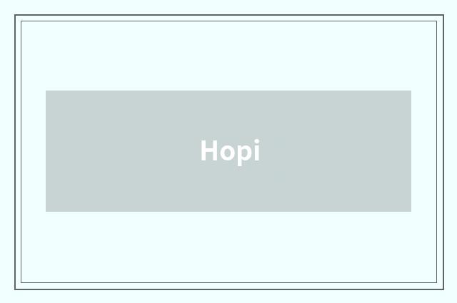 Hopi
