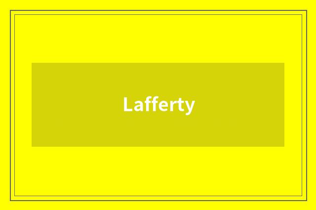 Lafferty