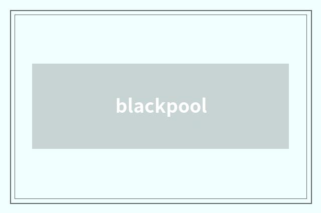 blackpool