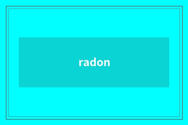 radon