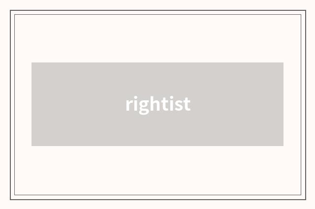 rightist