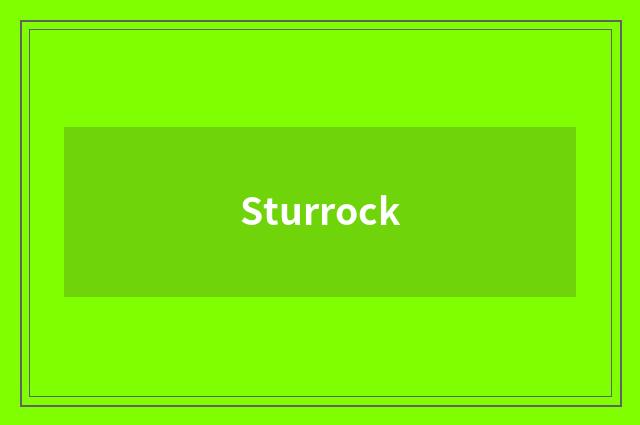 Sturrock