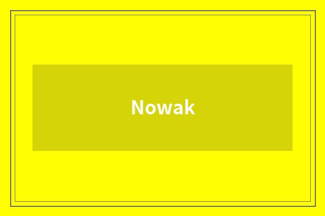 Nowak