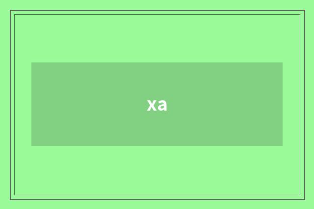 xa