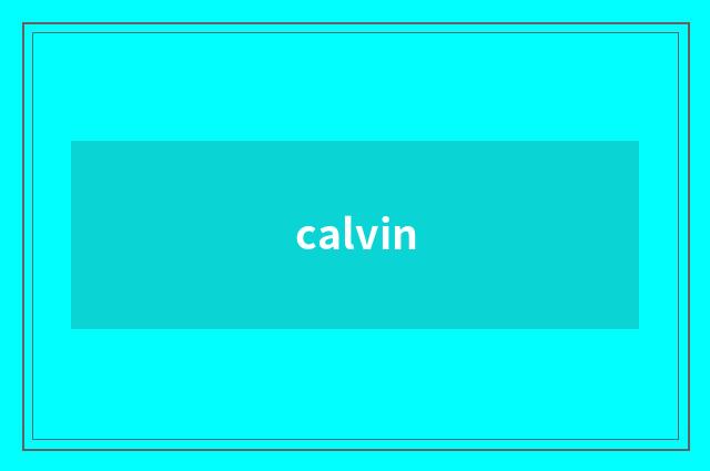 calvin