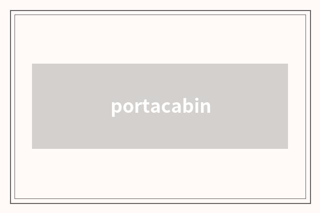 portacabin