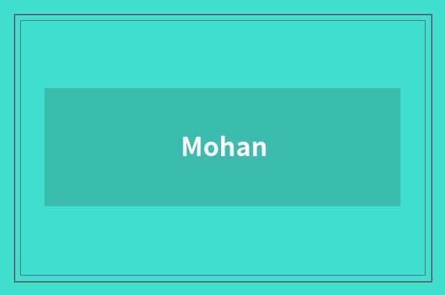 Mohan