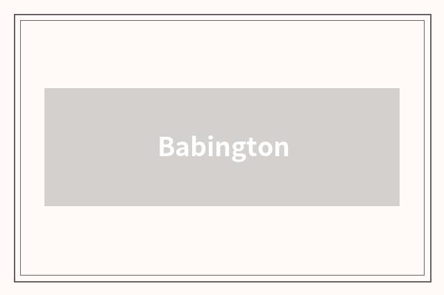 Babington