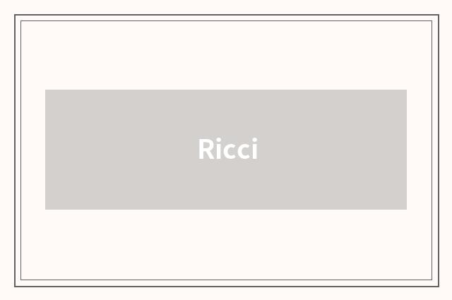 Ricci