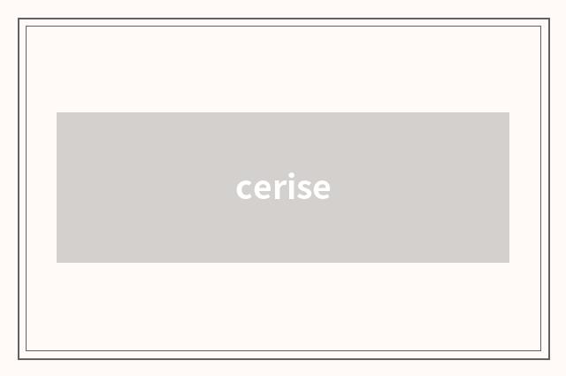 cerise