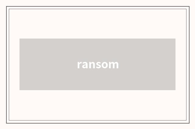 ransom