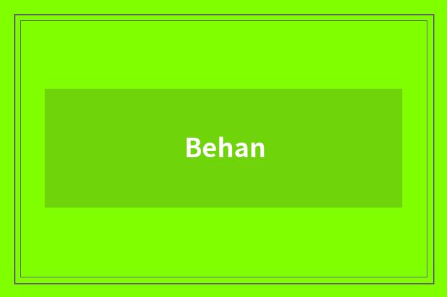 Behan
