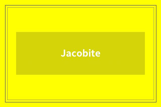 Jacobite