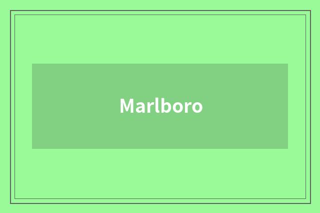 Marlboro