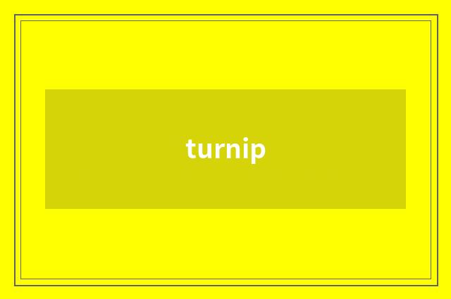 turnip