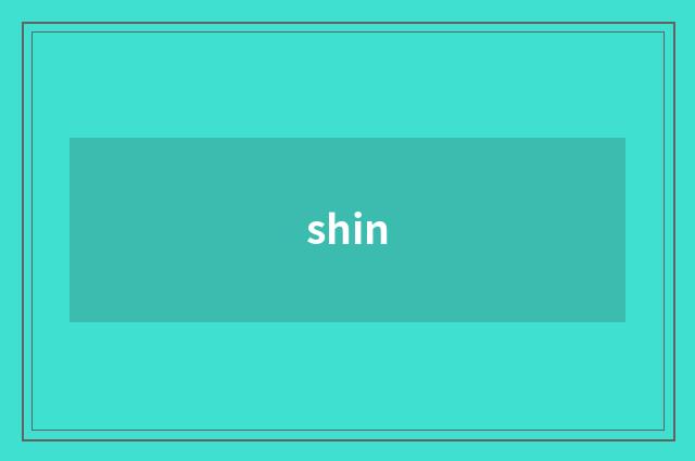 shin