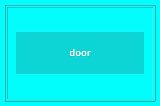 door