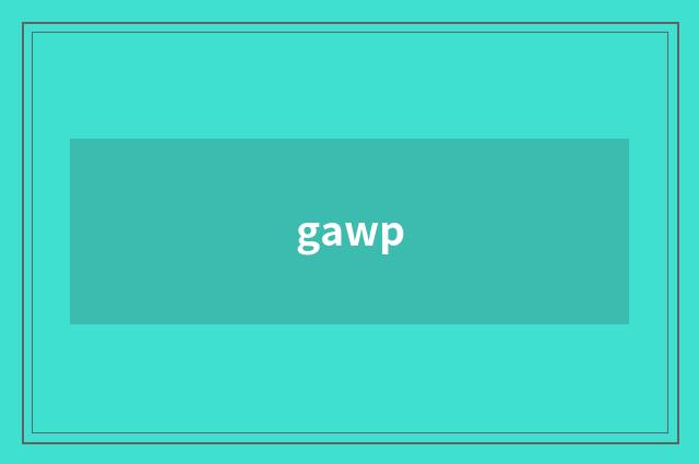 gawp
