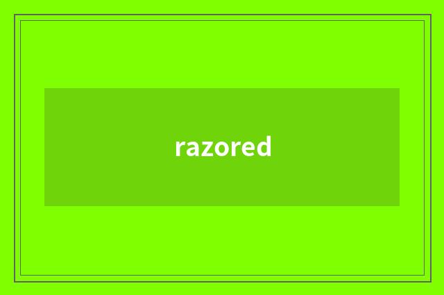 razored