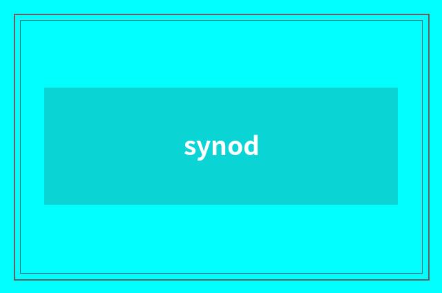 synod