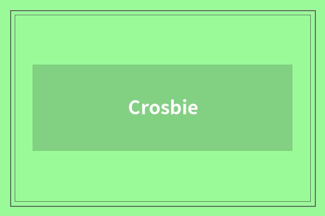 Crosbie