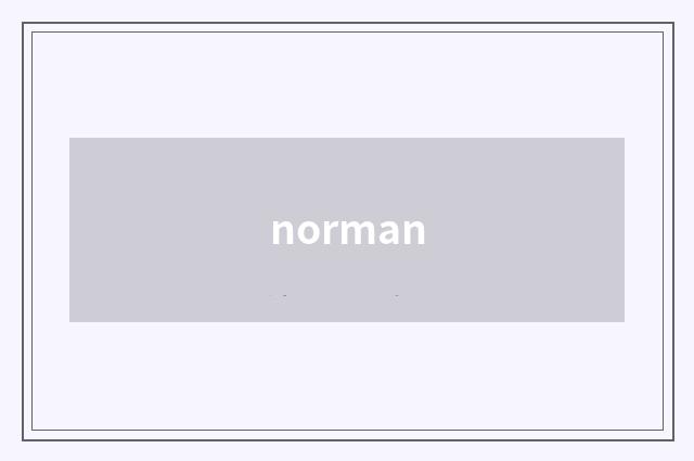 norman