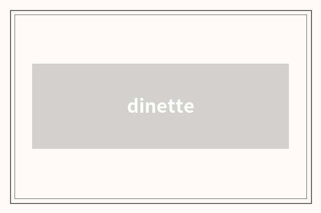 dinette