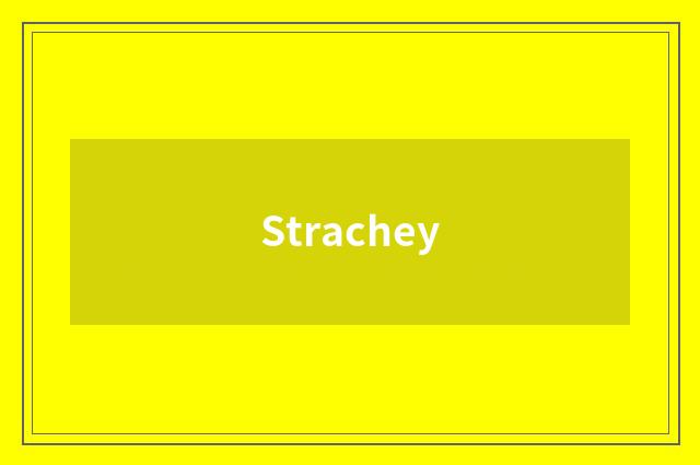 Strachey