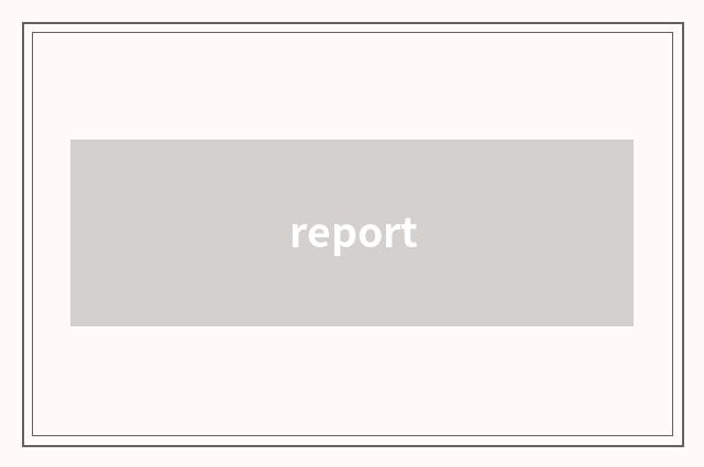 report