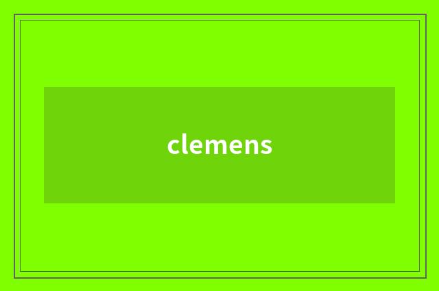 clemens