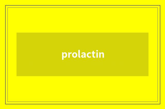 prolactin