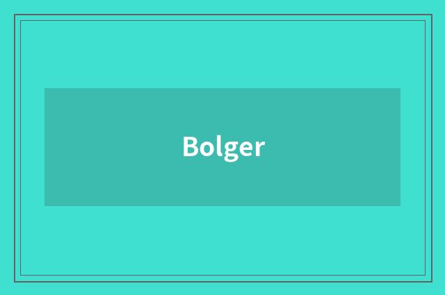 Bolger