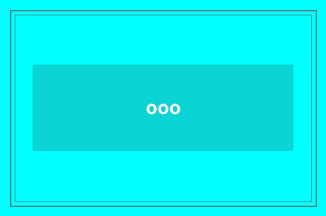 ooo