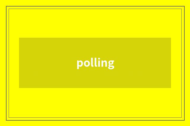 polling