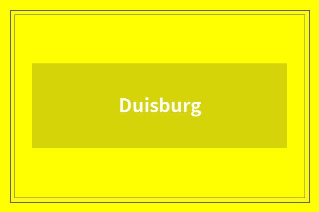 Duisburg