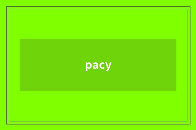 pacy