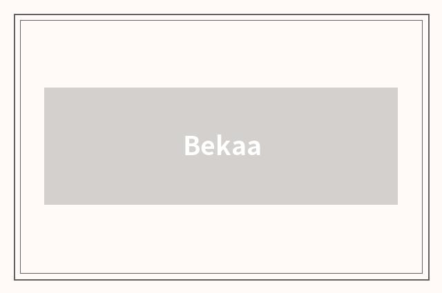 Bekaa