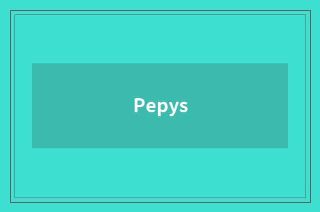 Pepys
