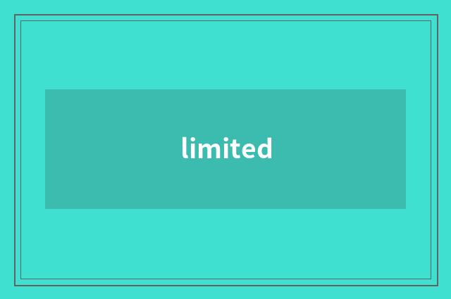 limited