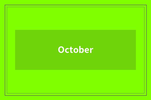 October
