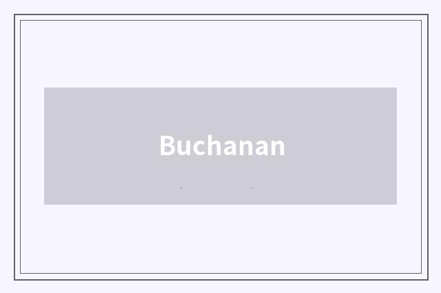 Buchanan