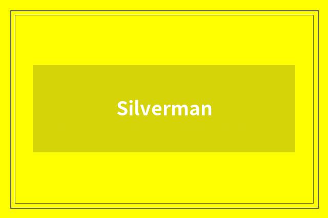 Silverman