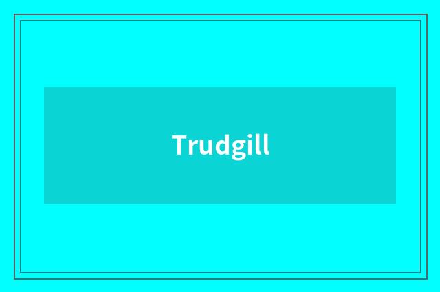 Trudgill