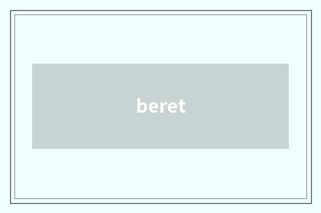 beret