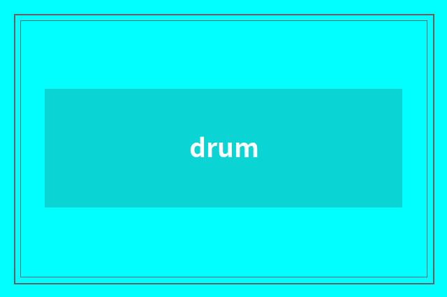 drum