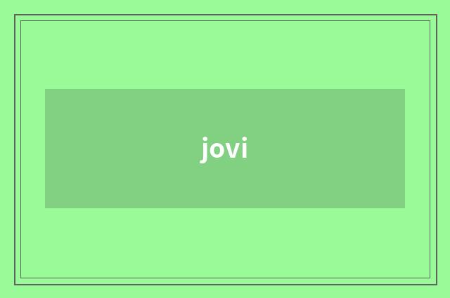 jovi