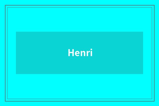 Henri