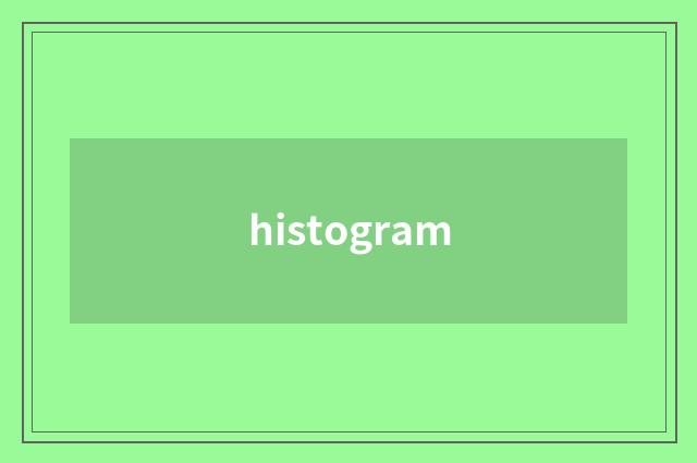 histogram