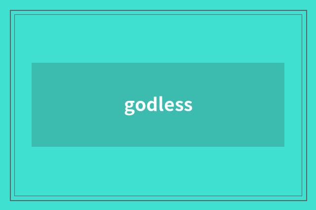 godless